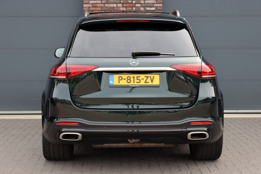 Mercedes-Benz GLE 450 4MATIC Premium+ AMG Line Aut9 | Luchtvering | Distronic+ | Trekhaak | Elek. stoelen Achter | HUD | Panoramadak | Memory | Zonnescherm | Standkachel | Parfumering |