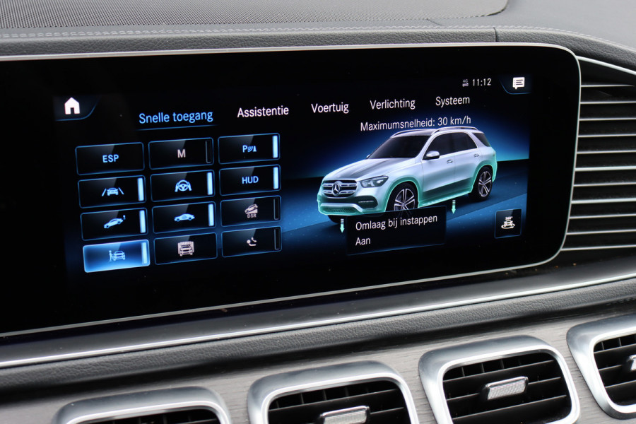 Mercedes-Benz GLE 450 4MATIC Premium+ AMG Line Aut9 | Luchtvering | Distronic+ | Trekhaak | Elek. stoelen Achter | HUD | Panoramadak | Memory | Zonnescherm | Standkachel | Parfumering |