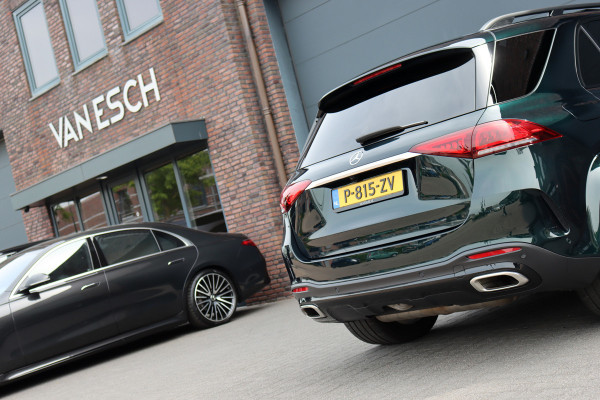Mercedes-Benz GLE 450 4MATIC Premium+ AMG Line Aut9 | Luchtvering | Distronic+ | Trekhaak | Elek. stoelen Achter | HUD | Panoramadak | Memory | Zonnescherm | Standkachel | Parfumering |