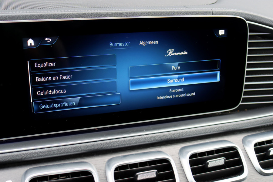 Mercedes-Benz GLE 450 4MATIC Premium+ AMG Line Aut9 | Luchtvering | Distronic+ | Trekhaak | Elek. stoelen Achter | HUD | Panoramadak | Memory | Zonnescherm | Standkachel | Parfumering |