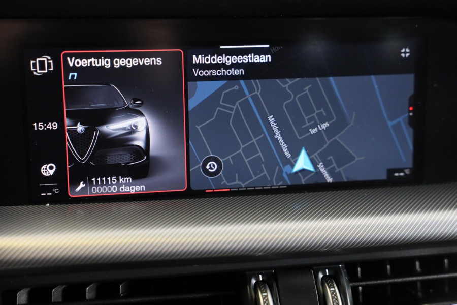 Alfa Romeo Stelvio 2.0 T AWD 6C Villa d'Este / Acc / Lane Assist / HK / Dode Hoek / Camera / Open Panoramadak / Led / Pdc / 20 Inc