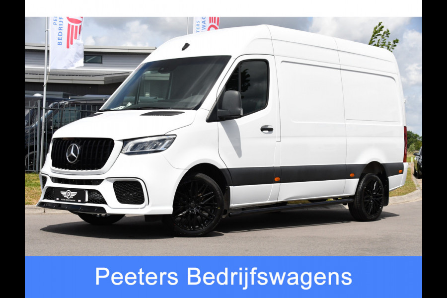 Mercedes-Benz Sprinter 319 V6 3.0 CDI L2H2 AMG Pakket! Camera, Cruise, Carplay, Automaat, LED, 190PK, Multimedia, Stoelverwarming, UNIEK!