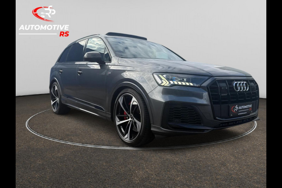 Audi Q7 Compet 60 TFSI e PHEV 462PK Quattro BTW Auto | 3x S Line |B&O| Panoramadak | Leder Stoelen | Trekhaak | Full Option