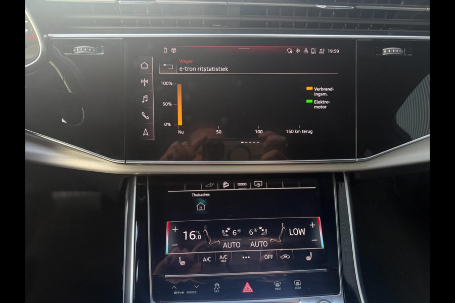 Audi Q7 Compet 60 TFSI e PHEV 462PK Quattro BTW Auto | 3x S Line |B&O| Panoramadak | Leder Stoelen | Trekhaak | Full Option