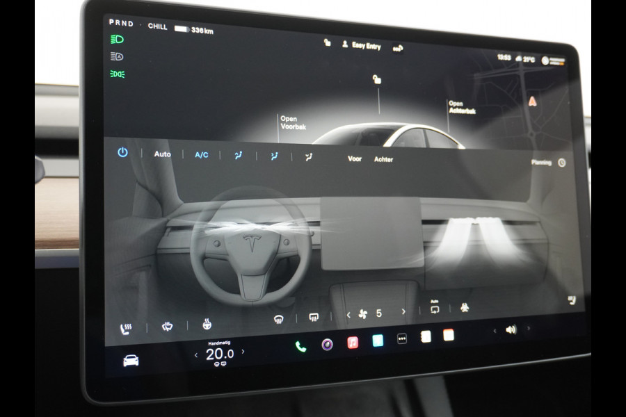 Tesla Model Y RWD 58kWh Lmv 19" Warmtepomp LFP-Accu Autopilot FSD-Computer 3 Leder Panoramadak Elektr.Stuur+Stoel+Verwarmd Navi Ecc Premium Au Camera's Elektr.AchterKlep Parkeer Assistent 2xContactloos-laden Sentry-Mode PrivacyGlas Bluetooth Dodehoek detector Connected services AMD-Ryzen Processor 1.600kg trekvermogen Origineel Nederlandse Auto Fabrieksgarantie t/m 31-12-2026 Garantie op Accu en Motor tot 04-08-2031 max. 160.000km 1e particuliere eigenaar!