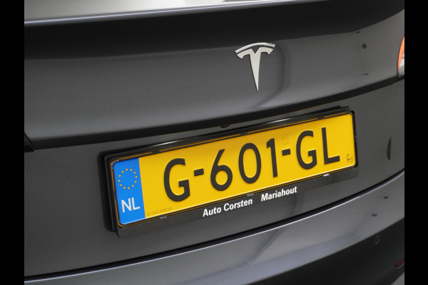 Tesla Model 3 RWD SR+ 60kWh 325PK FSD 2.5-Computer Priv.Glas Lmv 19" AutoPilot Leder PanoDak Adaptive-Cruise Lmv Camera's Elektr.-Stuur+Stoele Navi LED Comfortstoelen ACC DAB GSM-Sleutel+Voorverwarmen interieur via App One-Pedal-Drive Origineel Nederlandse auto tot 11kw laden thuis! Garantie Accu tot 30-09-2027 max 160.000km 1.584kg licht! (23 euro belasting p/m)