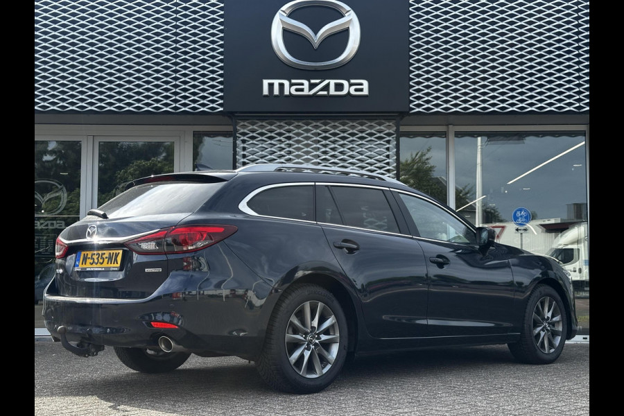 Mazda 6 Sportbreak 2.0 SkyActiv-G 165 Business AUTOMAAT | TREKHAAK | 100% ONDERHOUDEN |