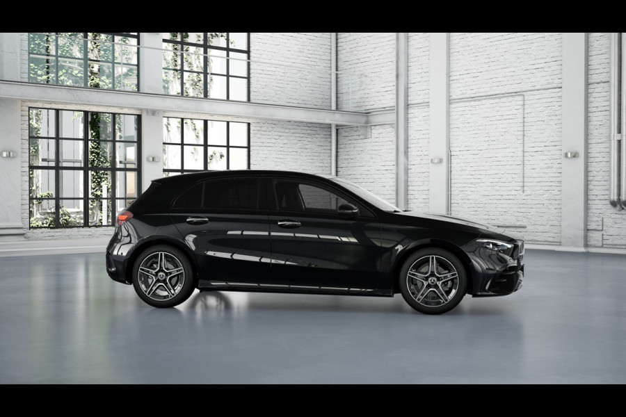 Mercedes-Benz A-Klasse 180 Business Solution AMG | Nightpakket | Parkeerpakket met achteruitrijcamera | KEYLESS GO | Sfeerverlichting | MULTIBEAM LED | Extra USB-poorten | Verwarmde stoelen vooraan | Spiegelpakket |