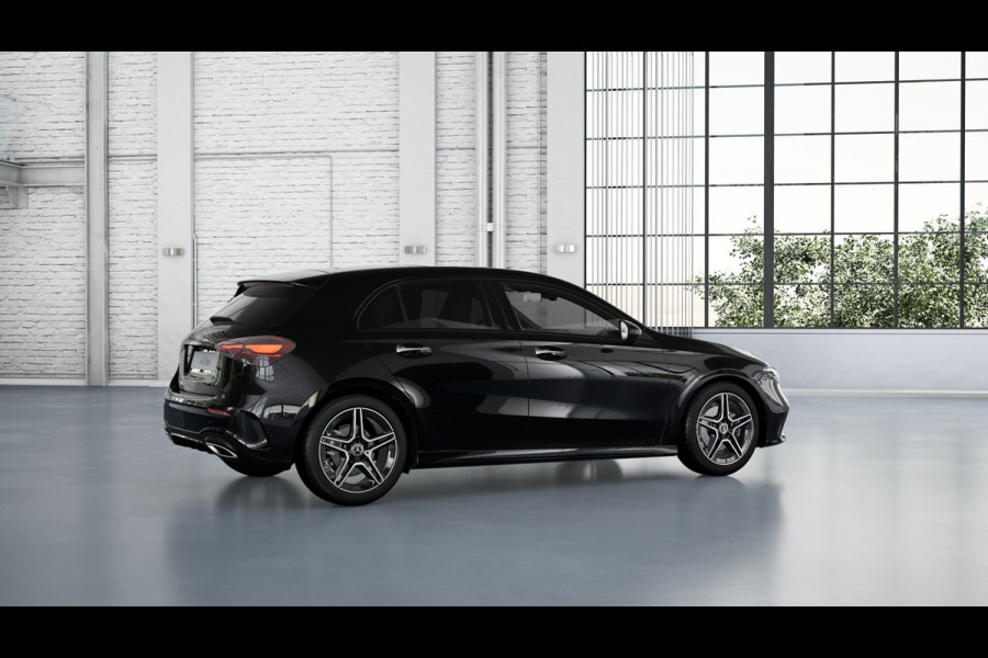 Mercedes-Benz A-Klasse 180 Business Solution AMG | Nightpakket | Parkeerpakket met achteruitrijcamera | KEYLESS GO | Sfeerverlichting | MULTIBEAM LED | Extra USB-poorten | Verwarmde stoelen vooraan | Spiegelpakket |