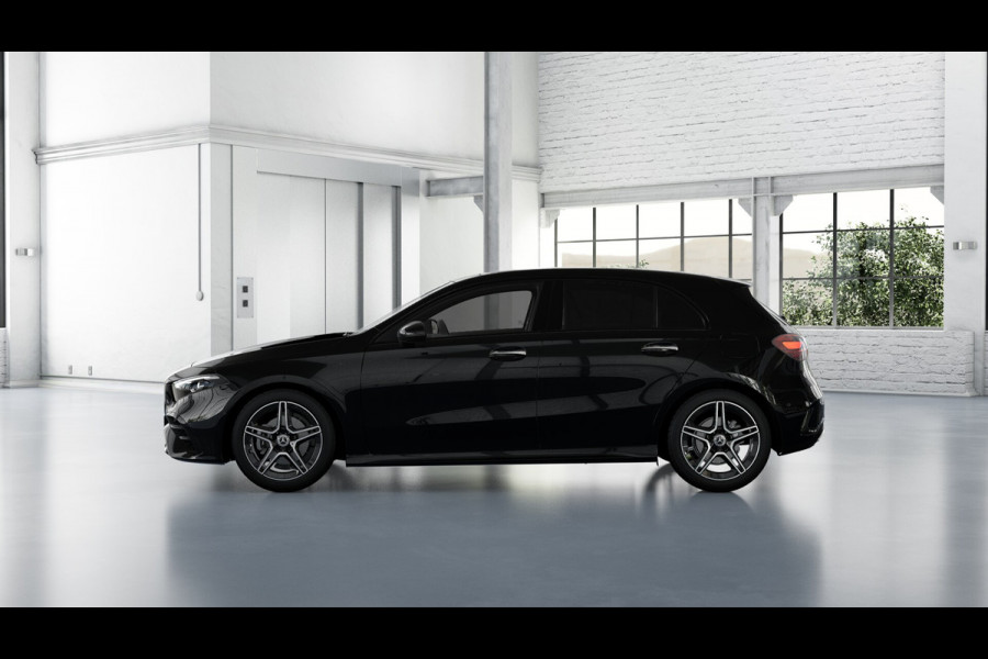Mercedes-Benz A-Klasse 180 Business Solution AMG | Nightpakket | Parkeerpakket met achteruitrijcamera | KEYLESS GO | Sfeerverlichting | MULTIBEAM LED | Extra USB-poorten | Verwarmde stoelen vooraan | Spiegelpakket |