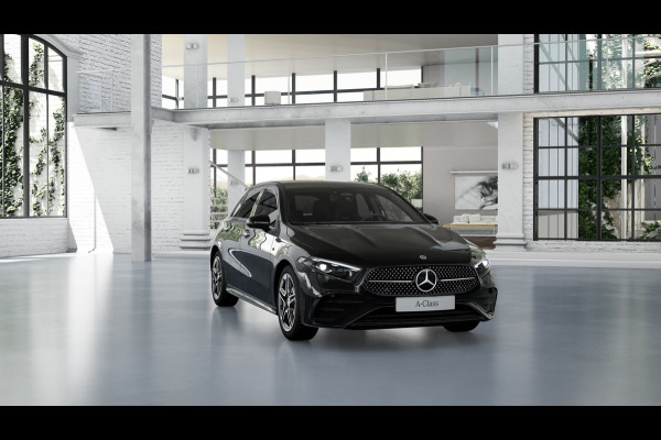 Mercedes-Benz A-Klasse 180 Business Solution AMG | Nightpakket | Parkeerpakket met achteruitrijcamera | KEYLESS GO | Sfeerverlichting | MULTIBEAM LED | Extra USB-poorten | Verwarmde stoelen vooraan | Spiegelpakket |