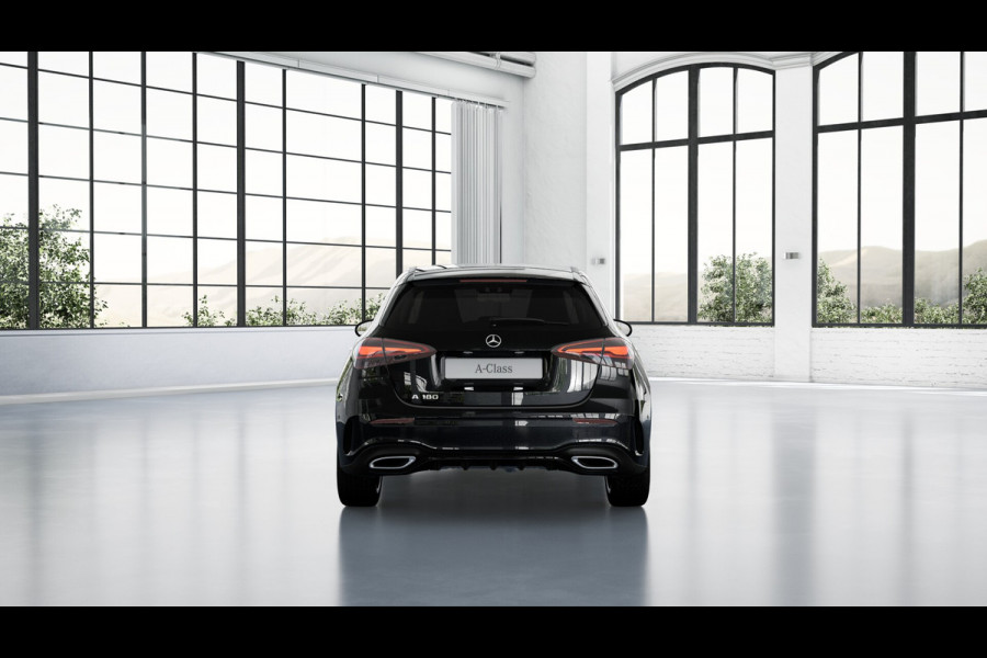 Mercedes-Benz A-Klasse 180 Business Solution AMG | Nightpakket | Parkeerpakket met achteruitrijcamera | KEYLESS GO | Sfeerverlichting | MULTIBEAM LED | Extra USB-poorten | Verwarmde stoelen vooraan | Spiegelpakket |