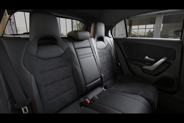 Mercedes-Benz A-Klasse 180 Business Solution AMG | Nightpakket | Parkeerpakket met achteruitrijcamera | KEYLESS GO | Sfeerverlichting | MULTIBEAM LED | Extra USB-poorten | Verwarmde stoelen vooraan | Spiegelpakket |