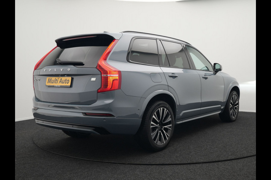 Volvo XC90 T8 Recharge AWD Plus Dark 456pk Plug In Hybrid Long Range PHEV | Panodak | Adaptive Cruise | Luxe Lederen Sportstoelen Memory & Ventilatie | 360 Camera | Harman Kardon | Google Maps | Keyless |