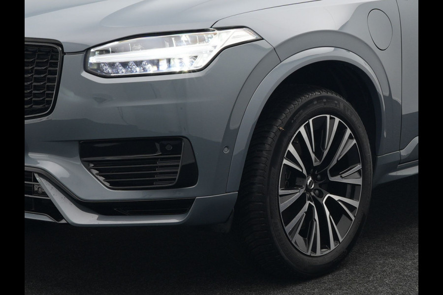 Volvo XC90 T8 Recharge AWD Plus Dark 456pk Plug In Hybrid Long Range PHEV | Panodak | Adaptive Cruise | Luxe Lederen Sportstoelen Memory & Ventilatie | 360 Camera | Harman Kardon | Google Maps | Keyless |