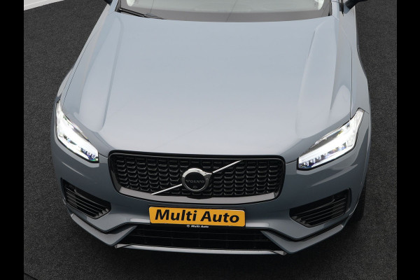 Volvo XC90 T8 Recharge AWD Plus Dark 456pk Plug In Hybrid Long Range PHEV | Panodak | Adaptive Cruise | Luxe Lederen Sportstoelen Memory & Ventilatie | 360 Camera | Harman Kardon | Google Maps | Keyless |