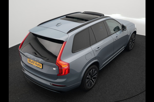 Volvo XC90 T8 Recharge AWD Plus Dark 456pk Plug In Hybrid Long Range PHEV | Panodak | Adaptive Cruise | Luxe Lederen Sportstoelen Memory & Ventilatie | 360 Camera | Harman Kardon | Google Maps | Keyless |