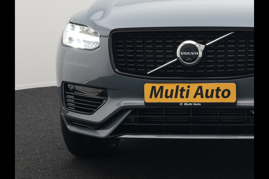 Volvo XC90 T8 Recharge AWD Plus Dark 456pk Plug In Hybrid Long Range PHEV | Panodak | Adaptive Cruise | Luxe Lederen Sportstoelen Memory & Ventilatie | 360 Camera | Harman Kardon | Google Maps | Keyless |