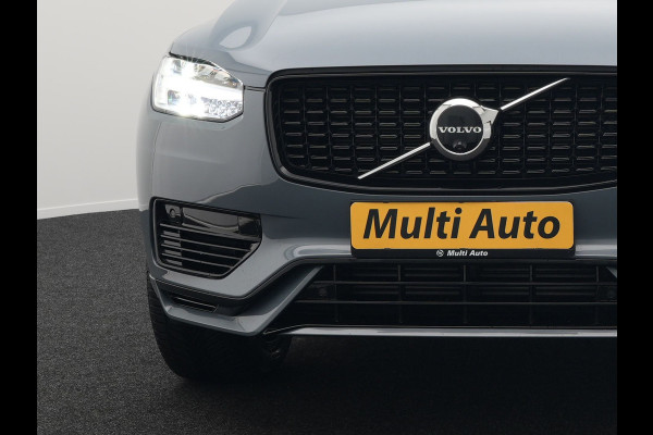 Volvo XC90 T8 Recharge AWD Plus Dark 456pk Plug In Hybrid Long Range PHEV | Panodak | Adaptive Cruise | Luxe Lederen Sportstoelen Memory & Ventilatie | 360 Camera | Harman Kardon | Google Maps | Keyless |
