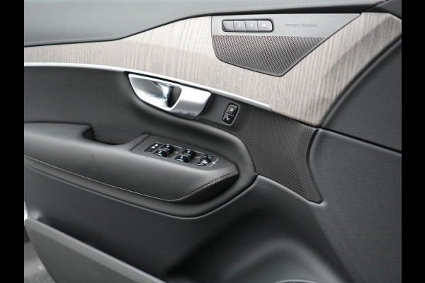 Volvo XC90 T8 Recharge AWD Plus Dark 456pk Plug In Hybrid Long Range PHEV | Panodak | Adaptive Cruise | Luxe Lederen Sportstoelen Memory & Ventilatie | 360 Camera | Harman Kardon | Google Maps | Keyless |
