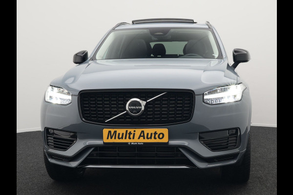 Volvo XC90 T8 Recharge AWD Plus Dark 456pk Plug In Hybrid Long Range PHEV | Panodak | Adaptive Cruise | Luxe Lederen Sportstoelen Memory & Ventilatie | 360 Camera | Harman Kardon | Google Maps | Keyless |