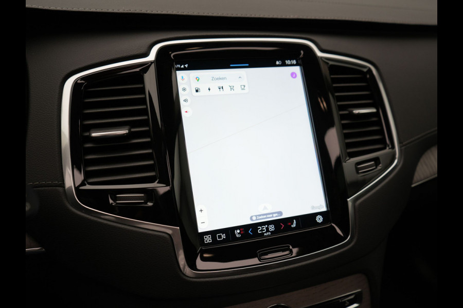 Volvo XC90 T8 Recharge AWD Plus Dark 456pk Plug In Hybrid Long Range PHEV | Panodak | Adaptive Cruise | Luxe Lederen Sportstoelen Memory & Ventilatie | 360 Camera | Harman Kardon | Google Maps | Keyless |
