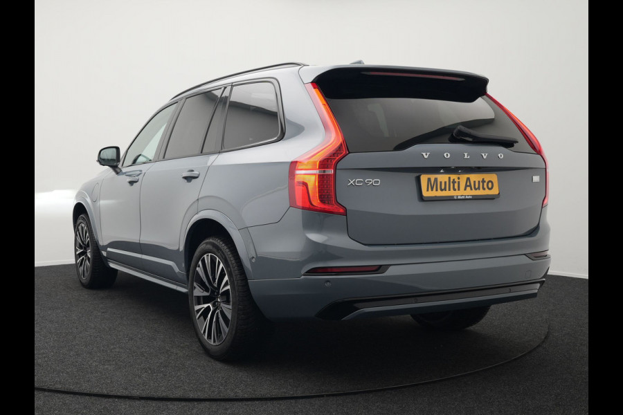 Volvo XC90 T8 Recharge AWD Plus Dark 456pk Plug In Hybrid Long Range PHEV | Panodak | Adaptive Cruise | Luxe Lederen Sportstoelen Memory & Ventilatie | 360 Camera | Harman Kardon | Google Maps | Keyless |