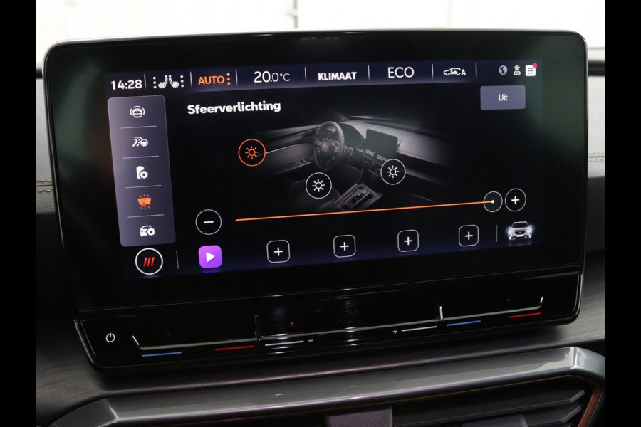 CUPRA Formentor 1.4 e-Hybrid | Leder | Stoel & stuurverwarming | Adaptive cruise | Memory | Full LED | Keyless | Sfeerverlichting | Bluetooth