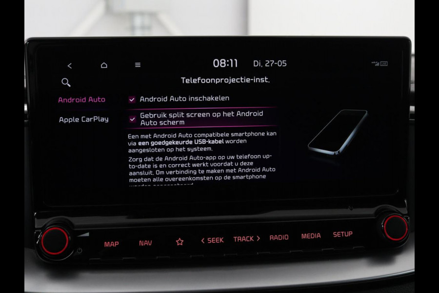 Kia Xceed 1.6 GDI PHEV | Carplay | Navigatie | Half leder | Climate control | Keyless | Full LED | Cruise control | Bluetooth