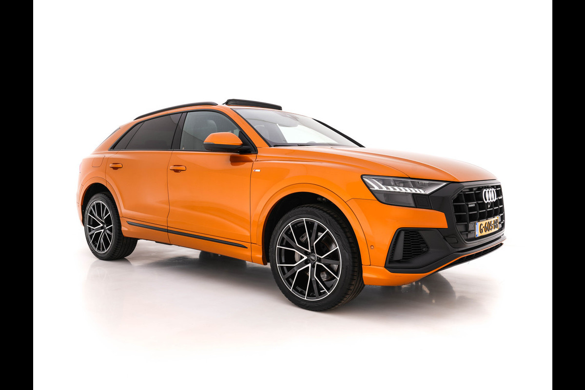 Audi Q8 50 TDI Quattro Pro Line S Aut. *PANO | LUXURY-LEATHER | HEAD-UP | HD-MATRIX | SOFT-CLOSE | TOPVIEW | DIGI-COCKPIT | MEMORY-PACK | SPORT-SEATS | KEYLESS | AIR-SUSPENSION | AMBIENT-LIGHT | DAB+ | NAVI-FULLMAP | TOWBAR |