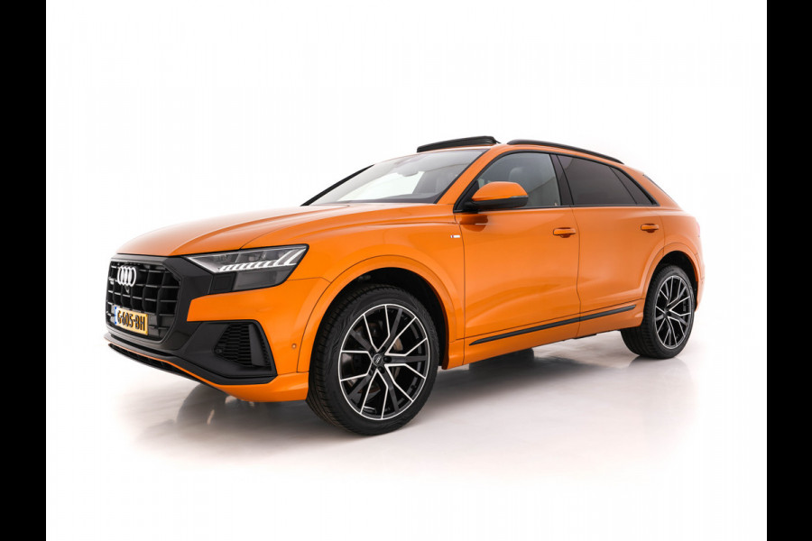 Audi Q8 50 TDI Quattro Pro Line S Aut. *PANO | LUXURY-LEATHER | HEAD-UP | HD-MATRIX | SOFT-CLOSE | TOPVIEW | DIGI-COCKPIT | MEMORY-PACK | SPORT-SEATS | KEYLESS | AIR-SUSPENSION | AMBIENT-LIGHT | DAB+ | NAVI-FULLMAP | TOWBAR |