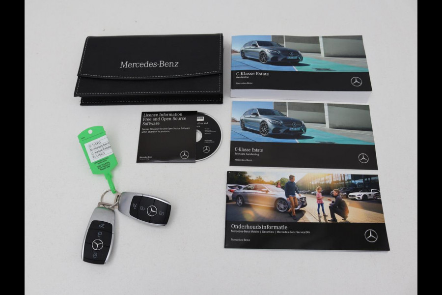 Mercedes-Benz C-Klasse 160 Business Solutions AMG | Stoelverwarming | Trekhaak | Leder/Alcantara | Camera | Navigatie | Park Assist | Full LED | Climate control