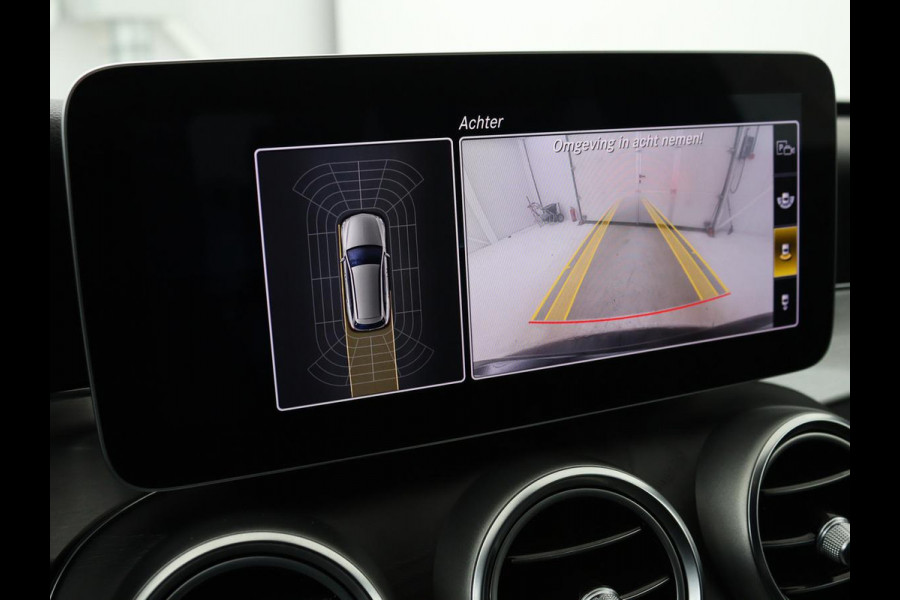 Mercedes-Benz C-Klasse 160 Business Solutions AMG | Stoelverwarming | Trekhaak | Leder/Alcantara | Camera | Navigatie | Park Assist | Full LED | Climate control