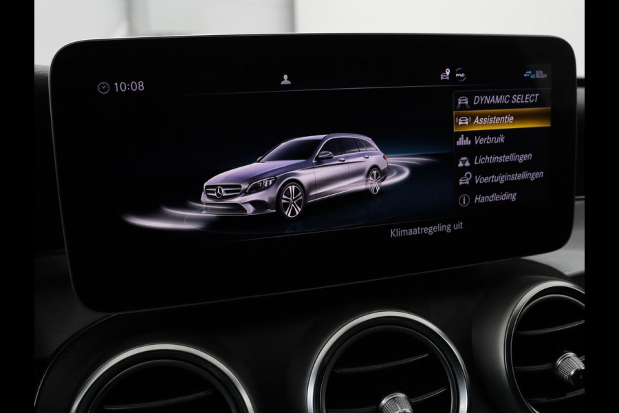 Mercedes-Benz C-Klasse 160 Business Solutions AMG | Stoelverwarming | Trekhaak | Leder/Alcantara | Camera | Navigatie | Park Assist | Full LED | Climate control