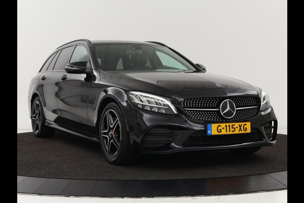 Mercedes-Benz C-Klasse 160 Business Solutions AMG | Stoelverwarming | Trekhaak | Leder/Alcantara | Camera | Navigatie | Park Assist | Full LED | Climate control