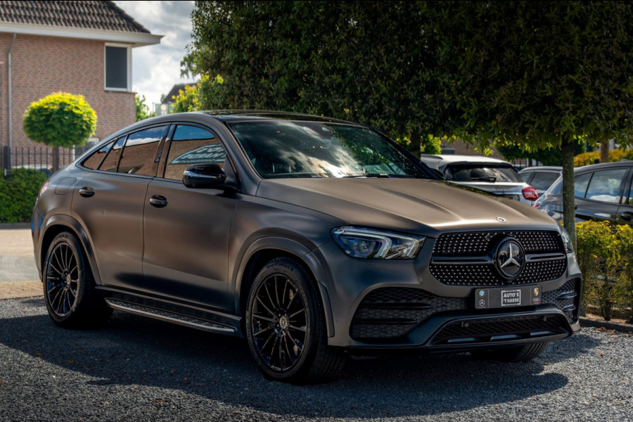Mercedes-Benz GLE Coupé 350 de 4MATIC AMG 320 PK Luchtvering Trekhaak Pano 360 Camera Keyless 21''