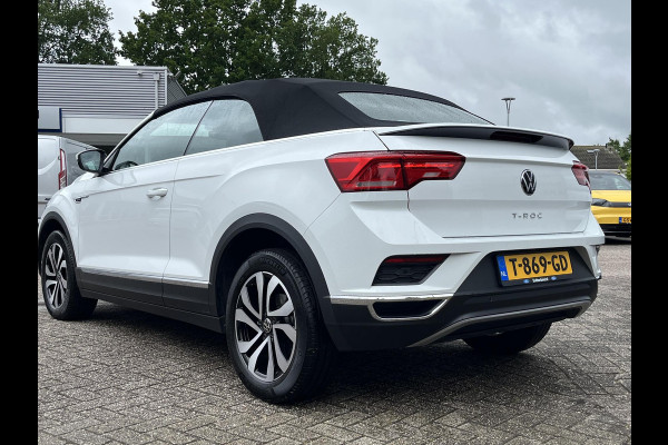 Volkswagen T-Roc Cabrio 1.5 TSI Style 150pk Automaat | Adaptieve Cruise | Stoelverwarming | Digitale Cock pit | Dealer onderhouden | Dodehoeksensoren