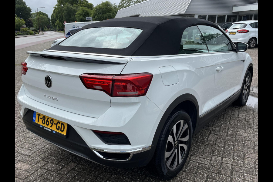Volkswagen T-Roc Cabrio 1.5 TSI Style 150pk Automaat | Adaptieve Cruise | Stoelverwarming | Digitale Cock pit | Dealer onderhouden | Dodehoeksensoren