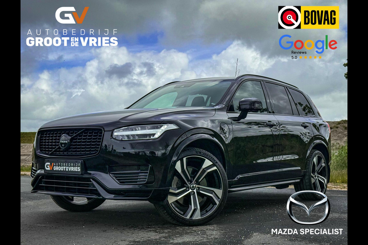 Volvo XC90 2.0 T8 Recharge AWD R-Design Luchtvering|Pano|B&W|Long range|Trekhaak|BlackPack|360|BTW Volvo XC90 2.0 T8 Recharge AWD R-Design Luchtvering|Pano|B&W|Long range|Trekhaak|BlackPack|360|BTW