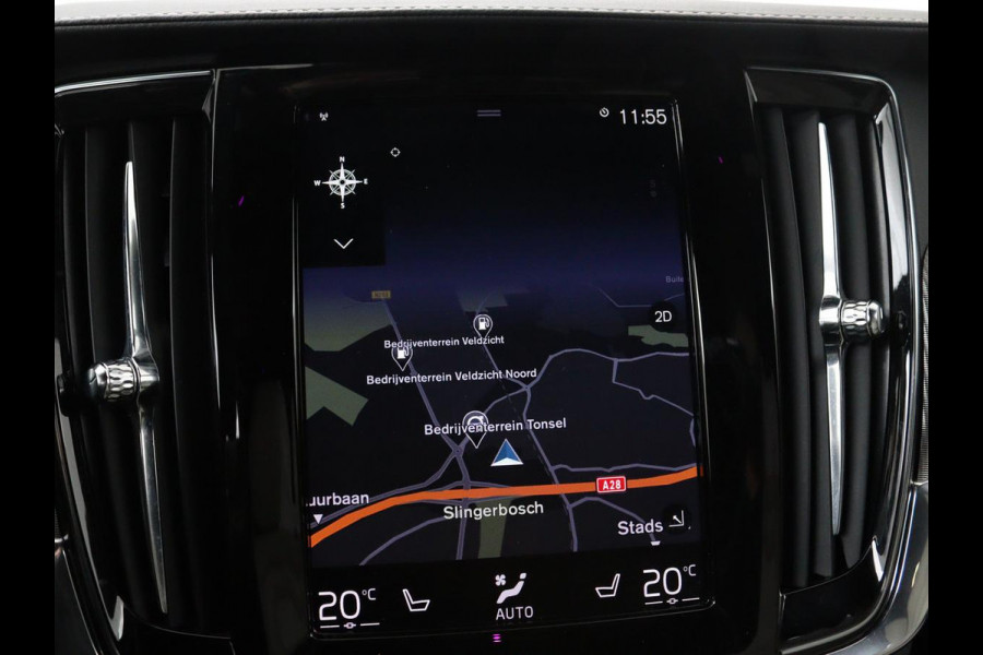 Volvo V90 2.0 T8 AWD R-Design | Panoramadak | Head-Up | Trekhaak | Stoel & stuurverwarming | Leder | 360 camera | Luchtvering | Harman/Kardon | Adaptive cruise | Achterbankverwarming