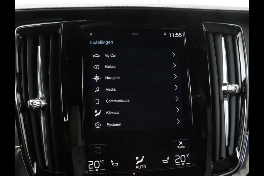 Volvo V90 2.0 T8 AWD R-Design | Panoramadak | Head-Up | Trekhaak | Stoel & stuurverwarming | Leder | 360 camera | Luchtvering | Harman/Kardon | Adaptive cruise | Achterbankverwarming