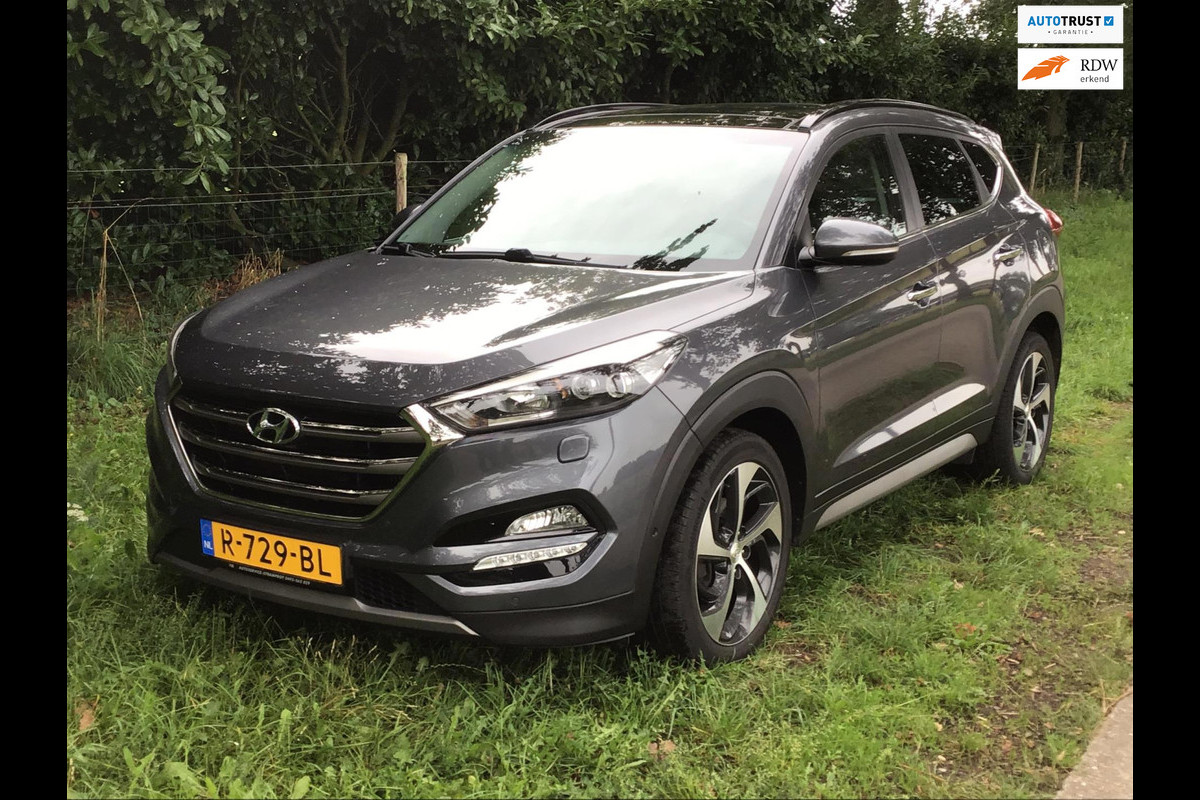Hyundai Tucson 1.6 T-GDi Premium 4WD AUTOMAAT/Leder/panorama Hyundai Tucson 1.6 T-GDi Premium 4WD AUTOMAAT/Leder/panorama