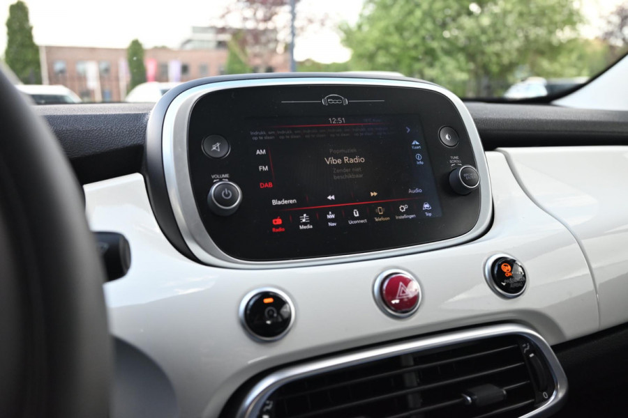 Fiat 500X 1.4 Turbo MultiAir Lounge 140 PK Aut. Xenon Camera Half/Leer Keyless 18''