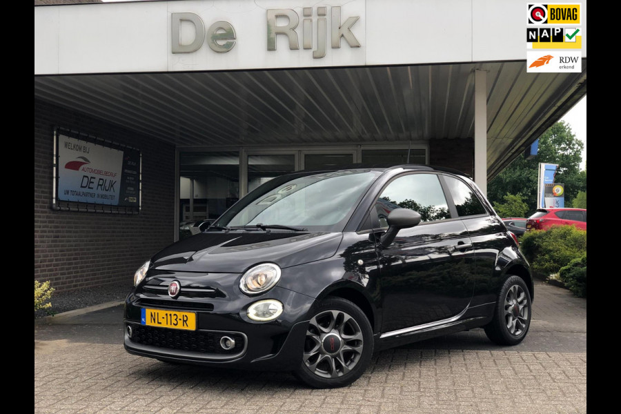 Fiat 500 0.9 TwinAir Turbo Sport 80PK | Half leder, Airco, Cruise, 15'' LMV, USB/AUX | NAP |