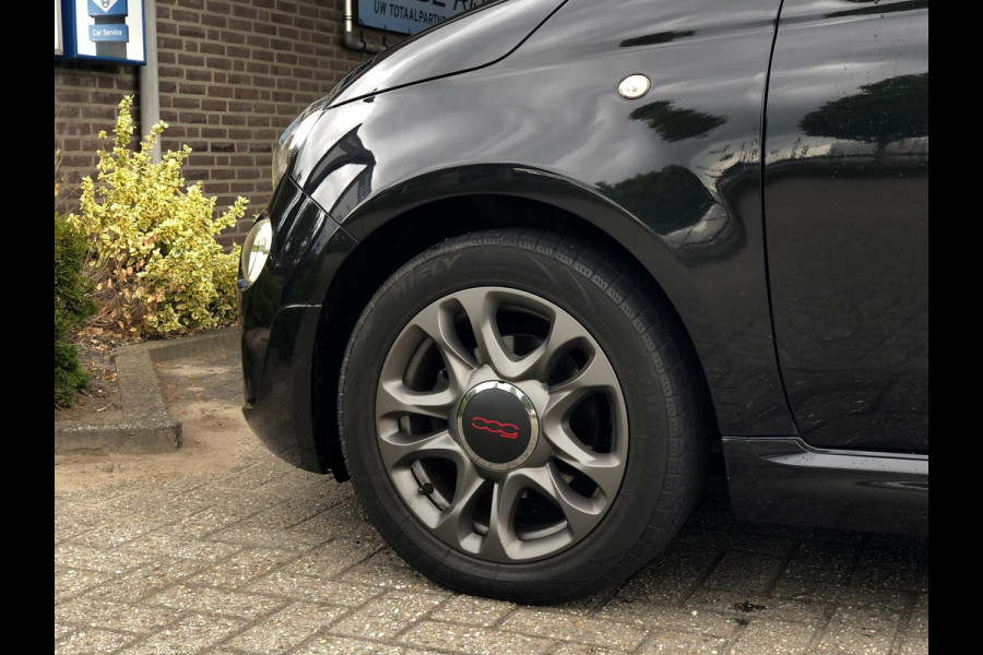 Fiat 500 0.9 TwinAir Turbo Sport 80PK | Half leder, Airco, Cruise, 15'' LMV, USB/AUX | NAP |
