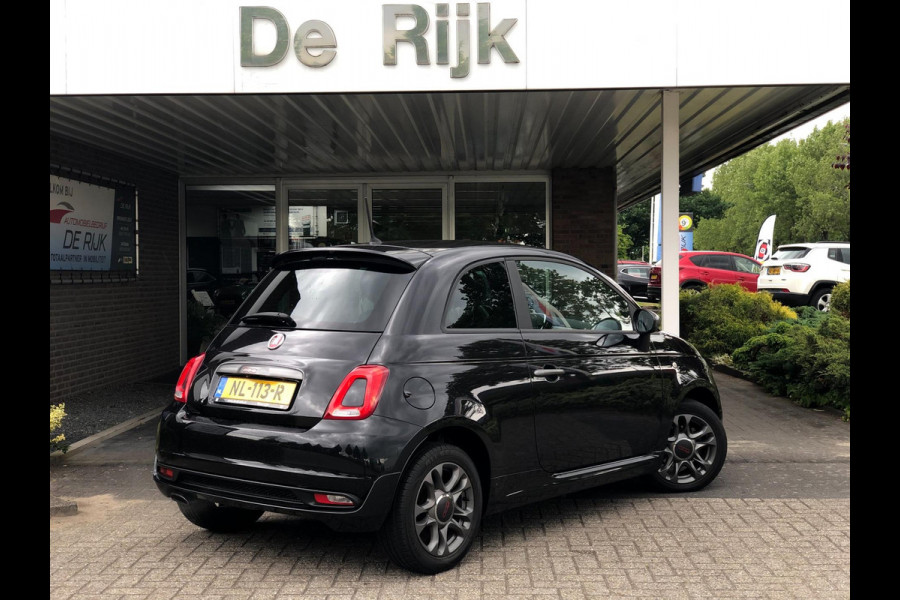 Fiat 500 0.9 TwinAir Turbo Sport 80PK | Half leder, Airco, Cruise, 15'' LMV, USB/AUX | NAP |