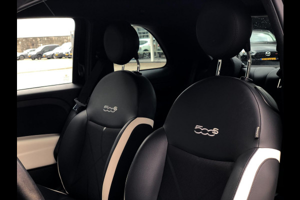 Fiat 500 0.9 TwinAir Turbo Sport 80PK | Half leder, Airco, Cruise, 15'' LMV, USB/AUX | NAP |