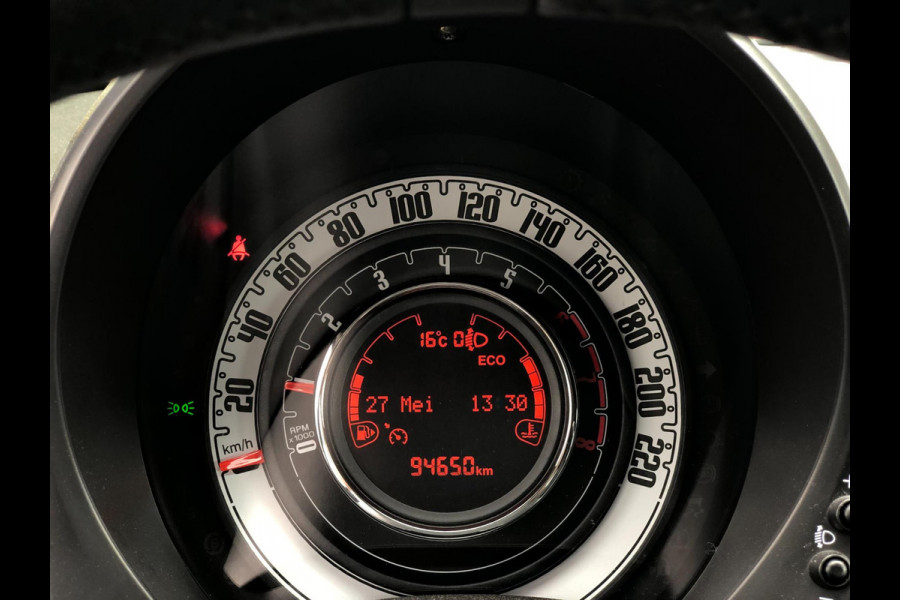 Fiat 500 0.9 TwinAir Turbo Sport 80PK | Half leder, Airco, Cruise, 15'' LMV, USB/AUX | NAP |
