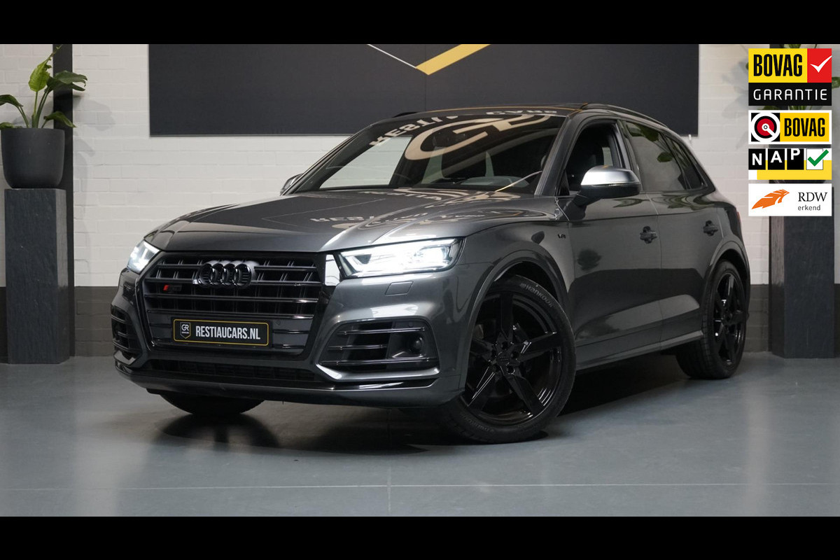 Audi Q5 3.0 TFSI SQ5 Quattro ACC-ALARM-B&O-CLIMA-CAMERA-HUD-LEDER STOELVENTILATIE--LUCHTVERING-WINTER