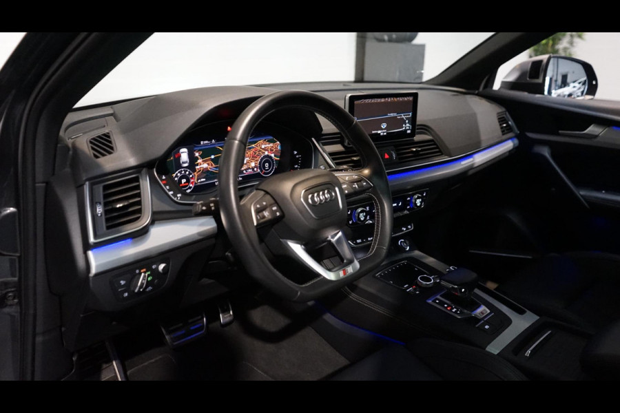 Audi Q5 3.0 TFSI SQ5 Quattro ACC-ALARM-B&O-CLIMA-CAMERA-HUD-LEDER STOELVENTILATIE--LUCHTVERING-WINTER
